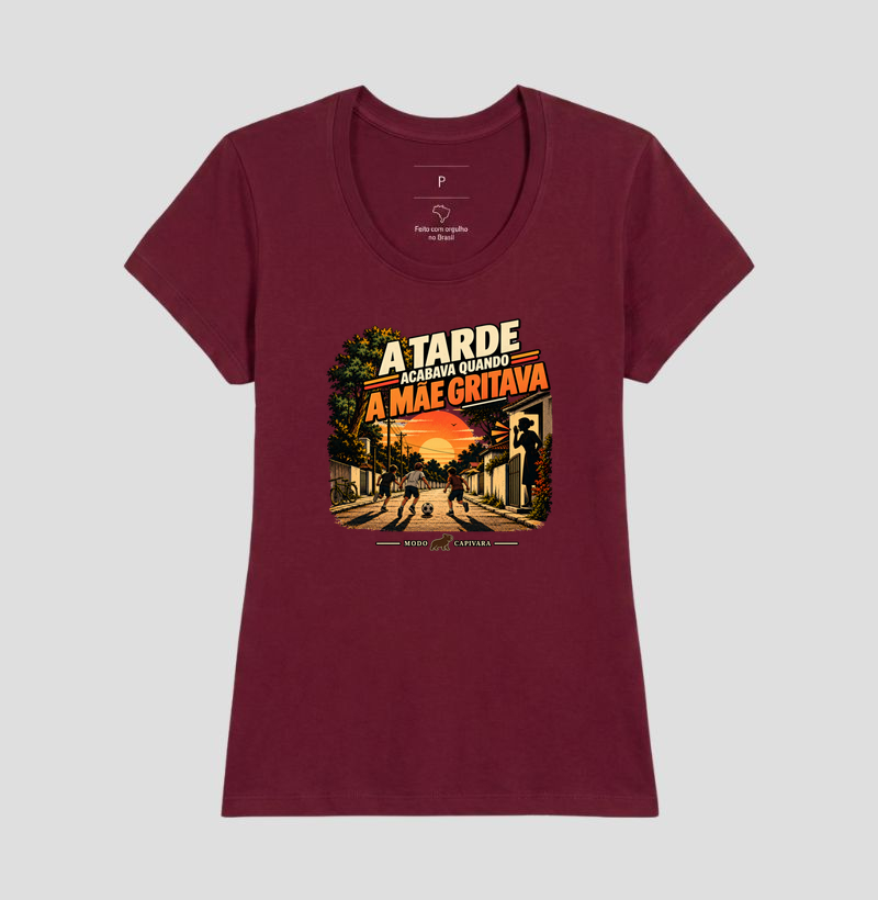 A TARDE ACABAVA QUANDO A MAE GRITAVA - Modo capivara - Camiseta - Imagem 19