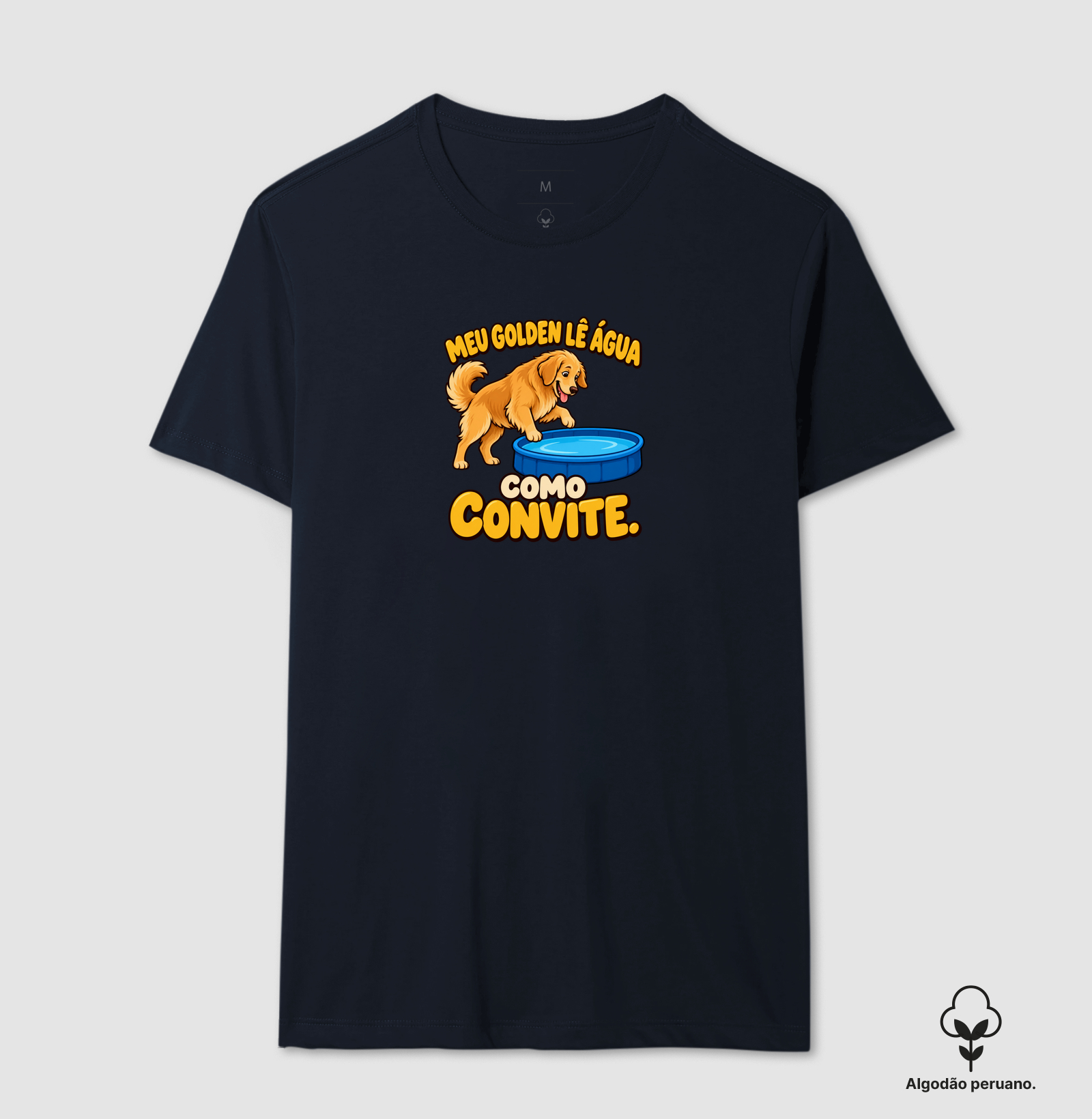 Meu Golden lê água como convite. - Imagem 4