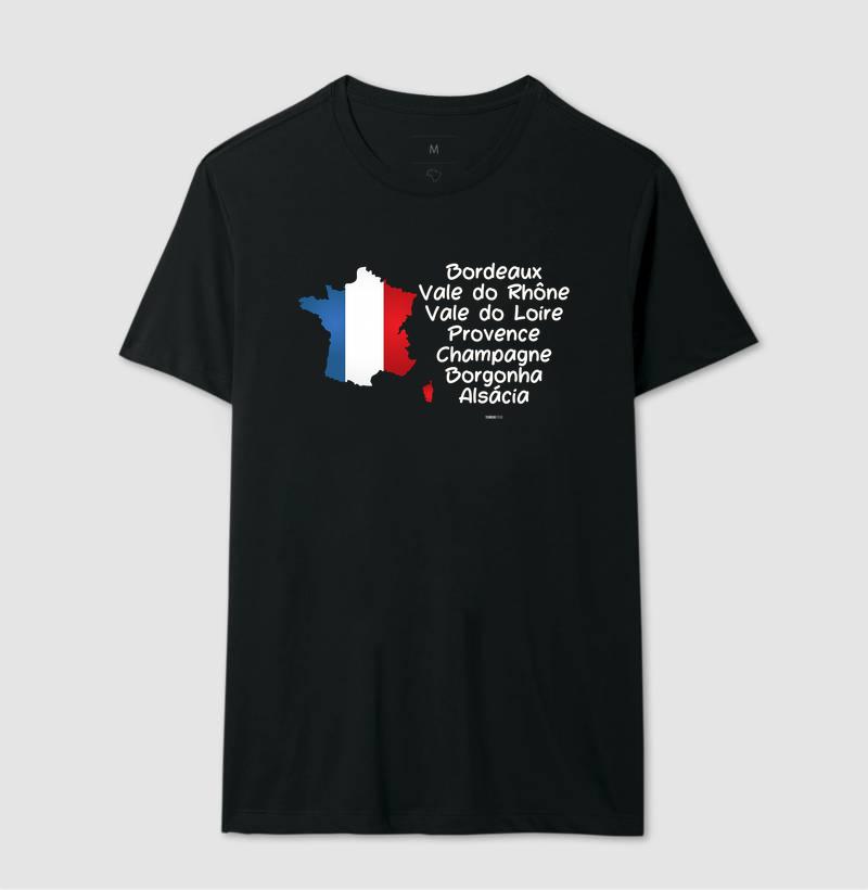 Camiseta Vinho - Regiões da França - Imagem 5