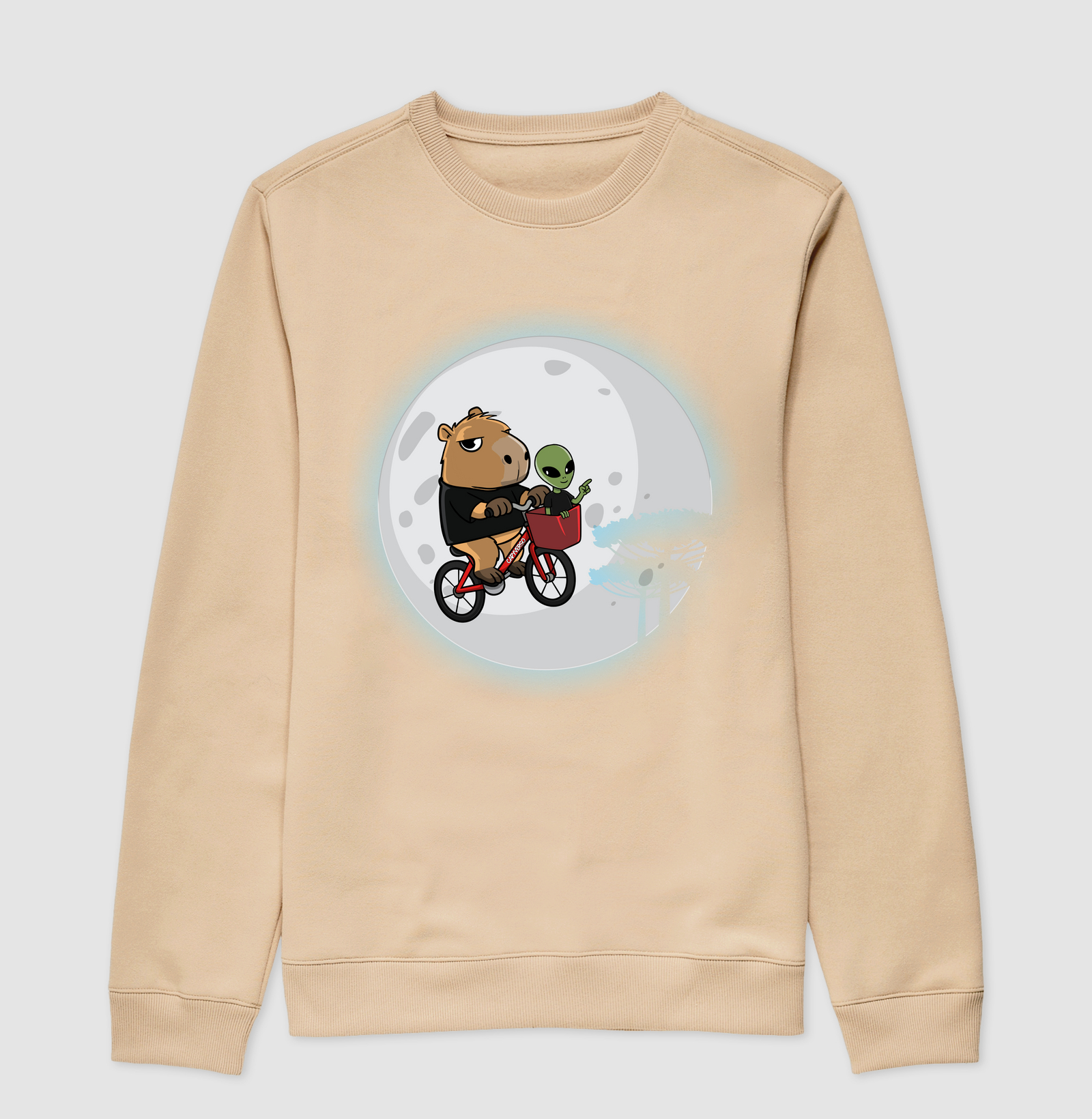 Camiseta Capivara Extraterrestre retro - Imagem 2