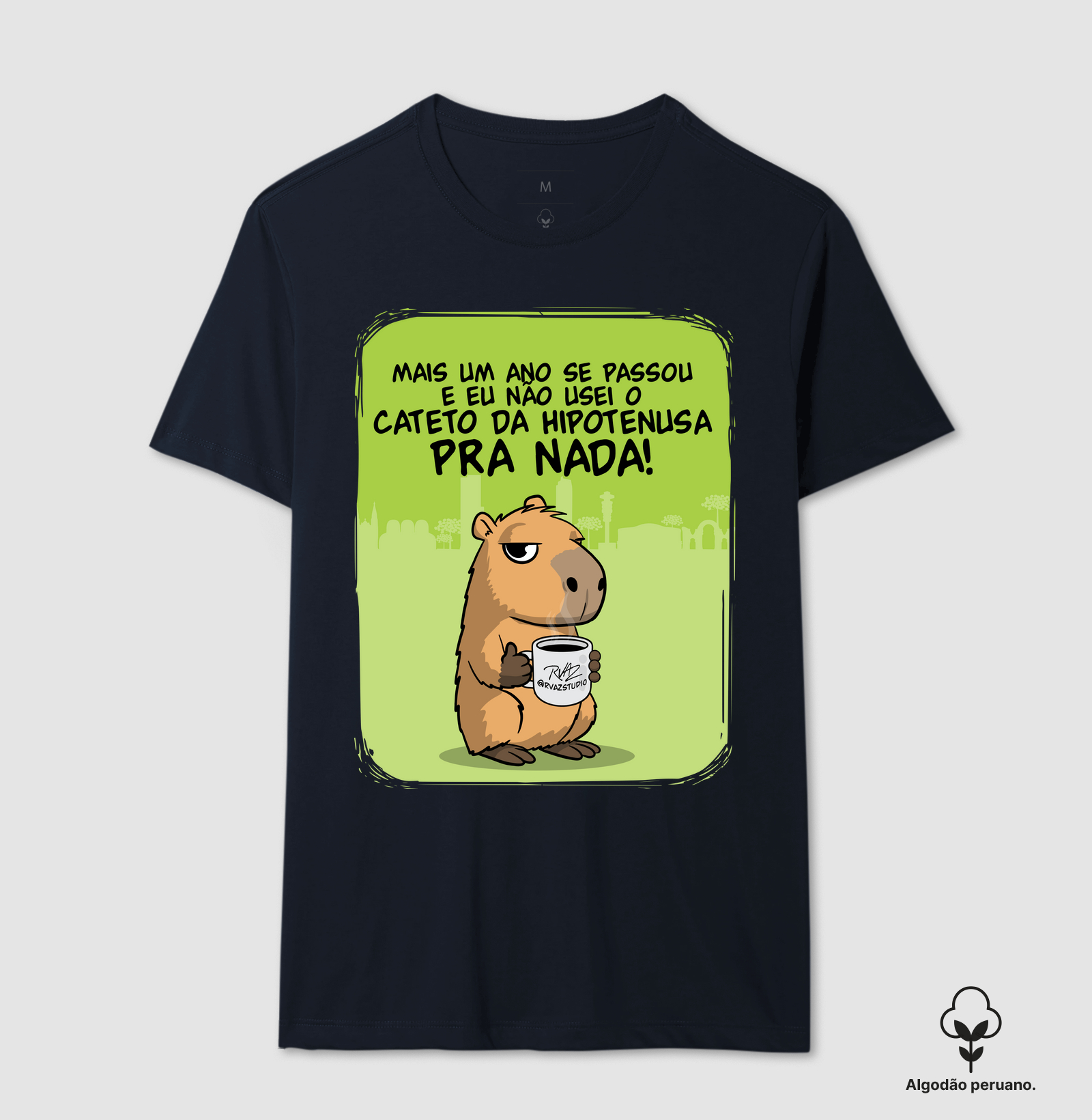 Camiseta Capivara Cateto da Hipotenusa - Imagem 7