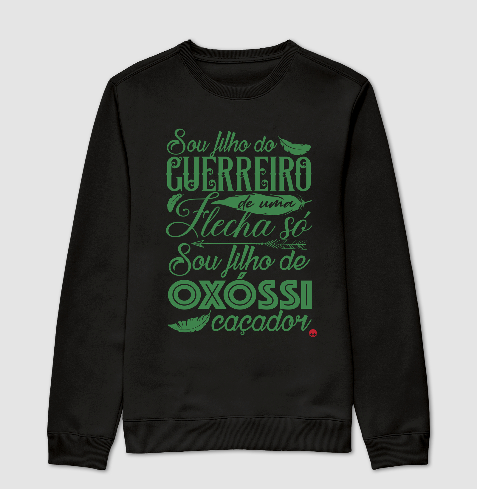 Camiseta Umbanda Oxóssi - Sou filho de um Guerreiro - Imagem 4