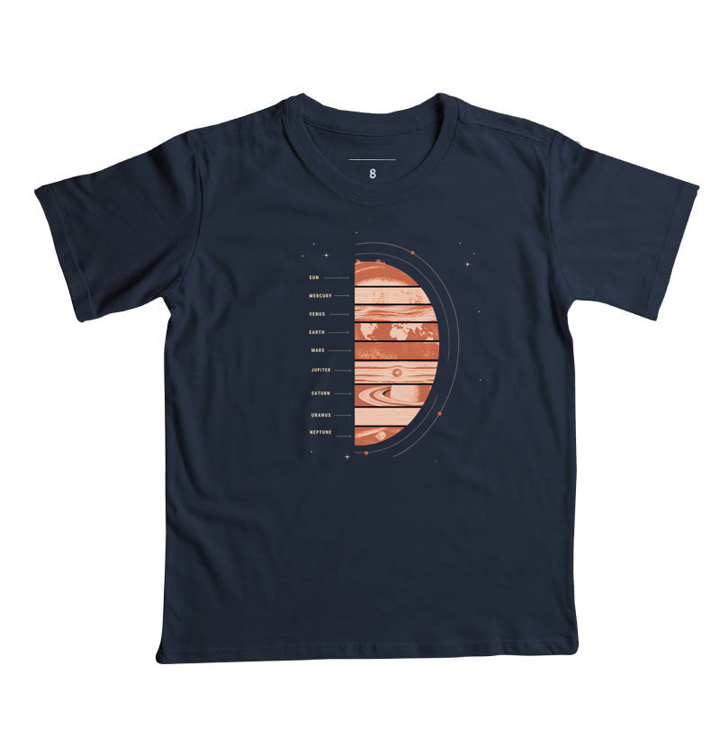 Camiseta Infantil Planets - Imagem 3