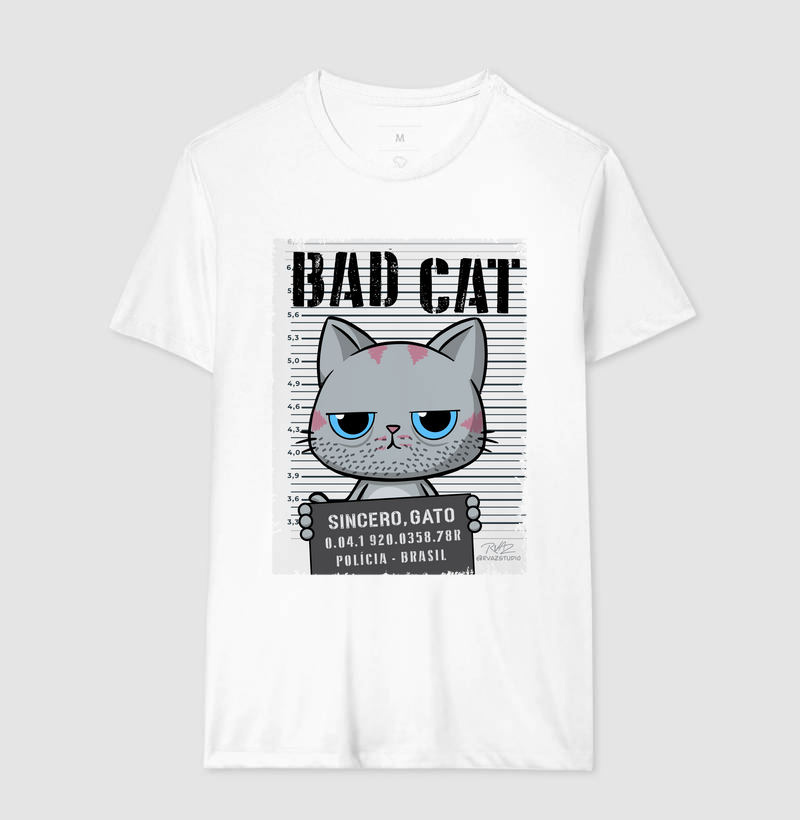 Camiseta Bad Cat - Imagem 4