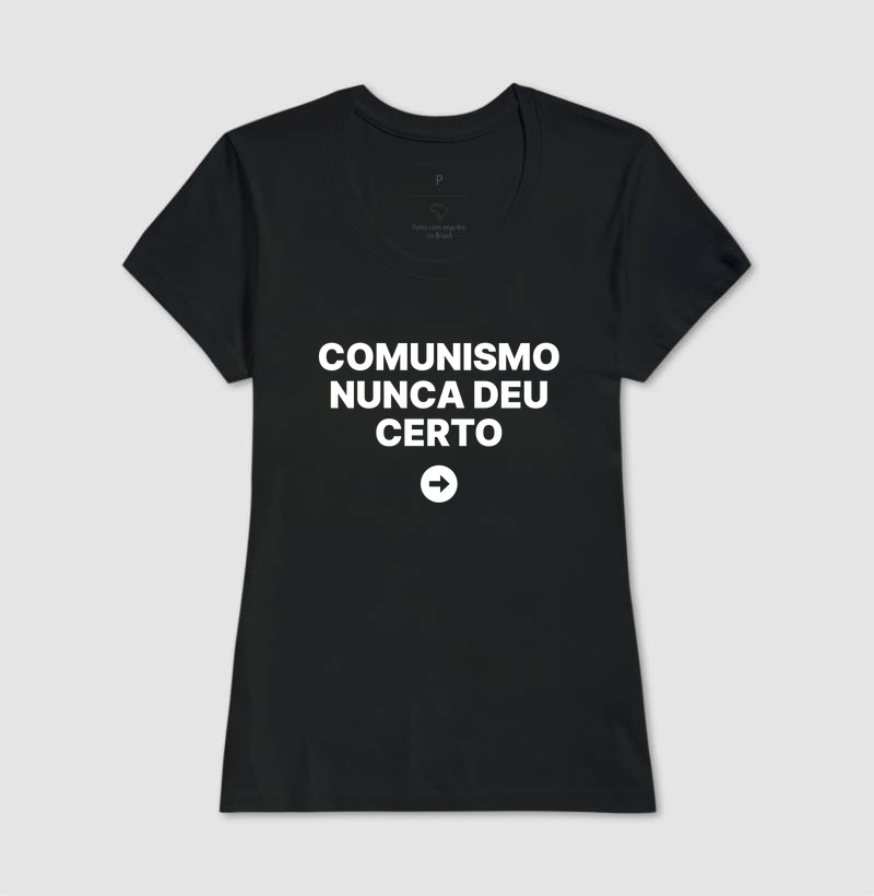 Camiseta Comunismo nunca deu certo - Imagem 3
