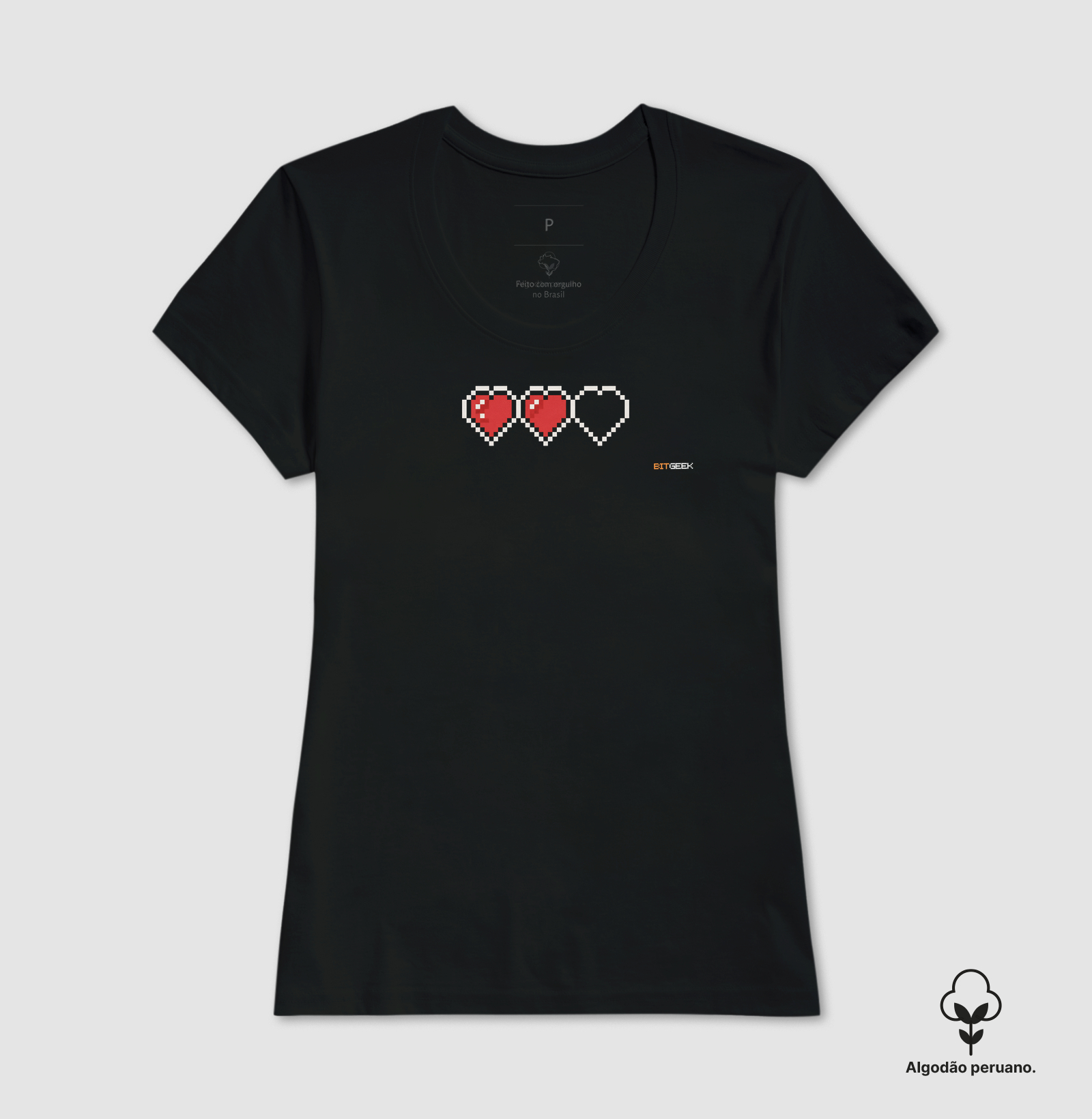Camiseta Algodão Peruano Vidas Restantes - Imagem 3