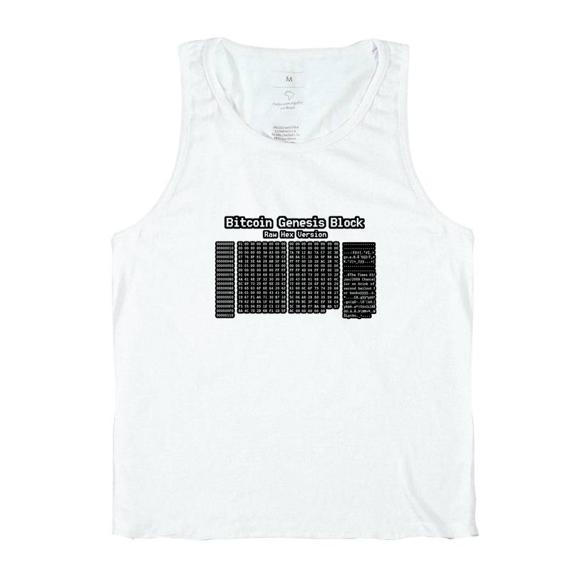 Camiseta Bitcoin Genesis Block - Imagem 2