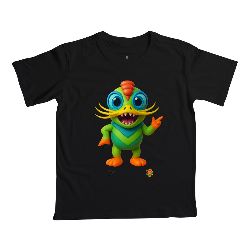 Camiseta Infantil Exkel | Aventuras do Planeta Beleléu - Imagem 3