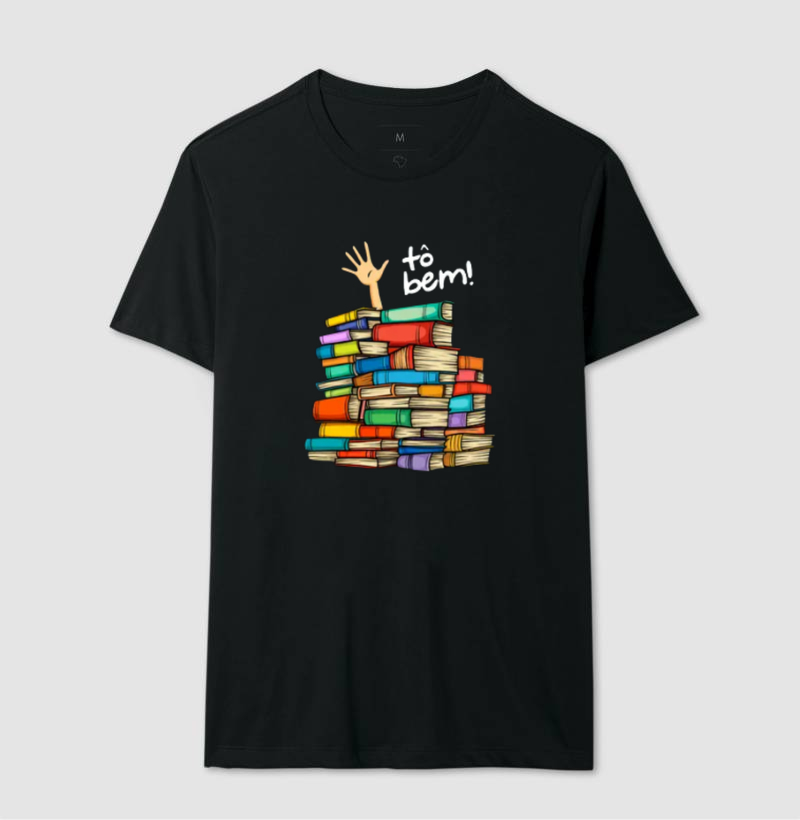 Camiseta Unissex Algodão Tô Bem - Imagem 2