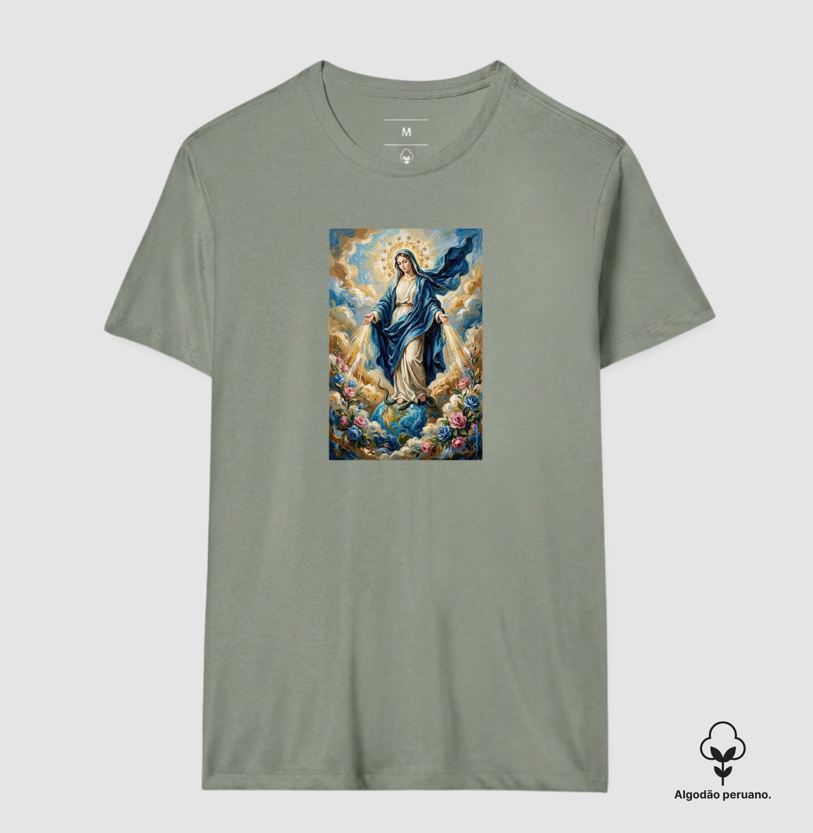 Nossa Senhora das Graças - Medalha Milagrosa Arte Sacra - Imagem 5