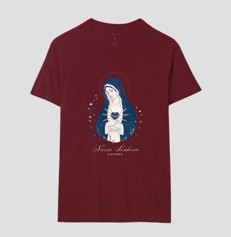 T-shirt Clássica Unissex - das Dores - Imagem 2