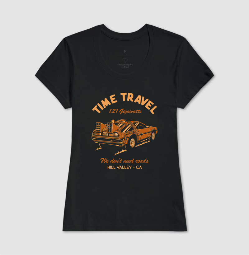 Camiseta  Retro Vintage Gigawatts - Imagem 3