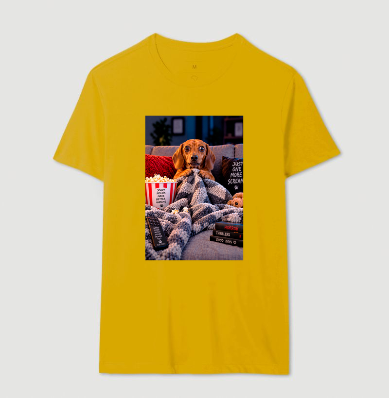 🍿👻 Scary Movie Night — Dachshund Edition 🐶🖤 - Imagem 12