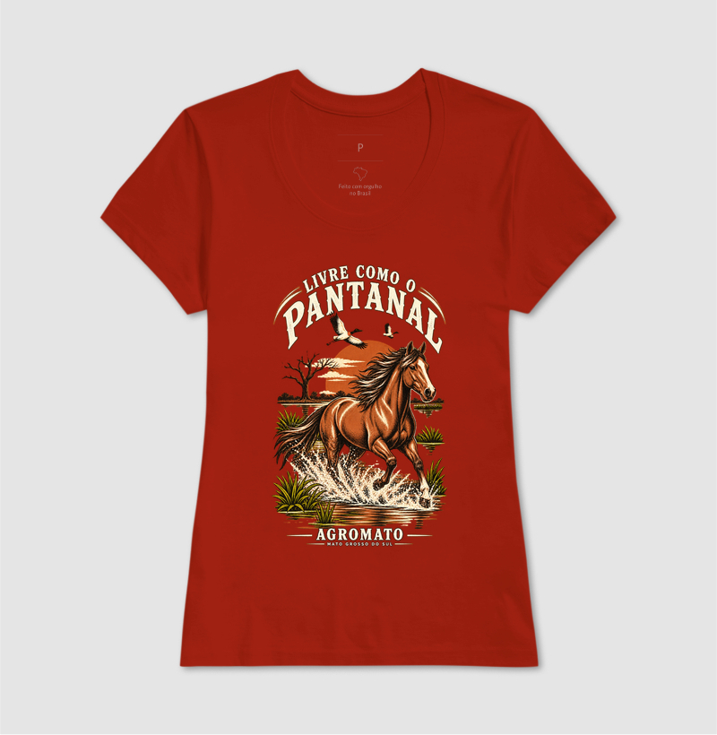 Camiseta Livre como o Pantanal - Imagem 9
