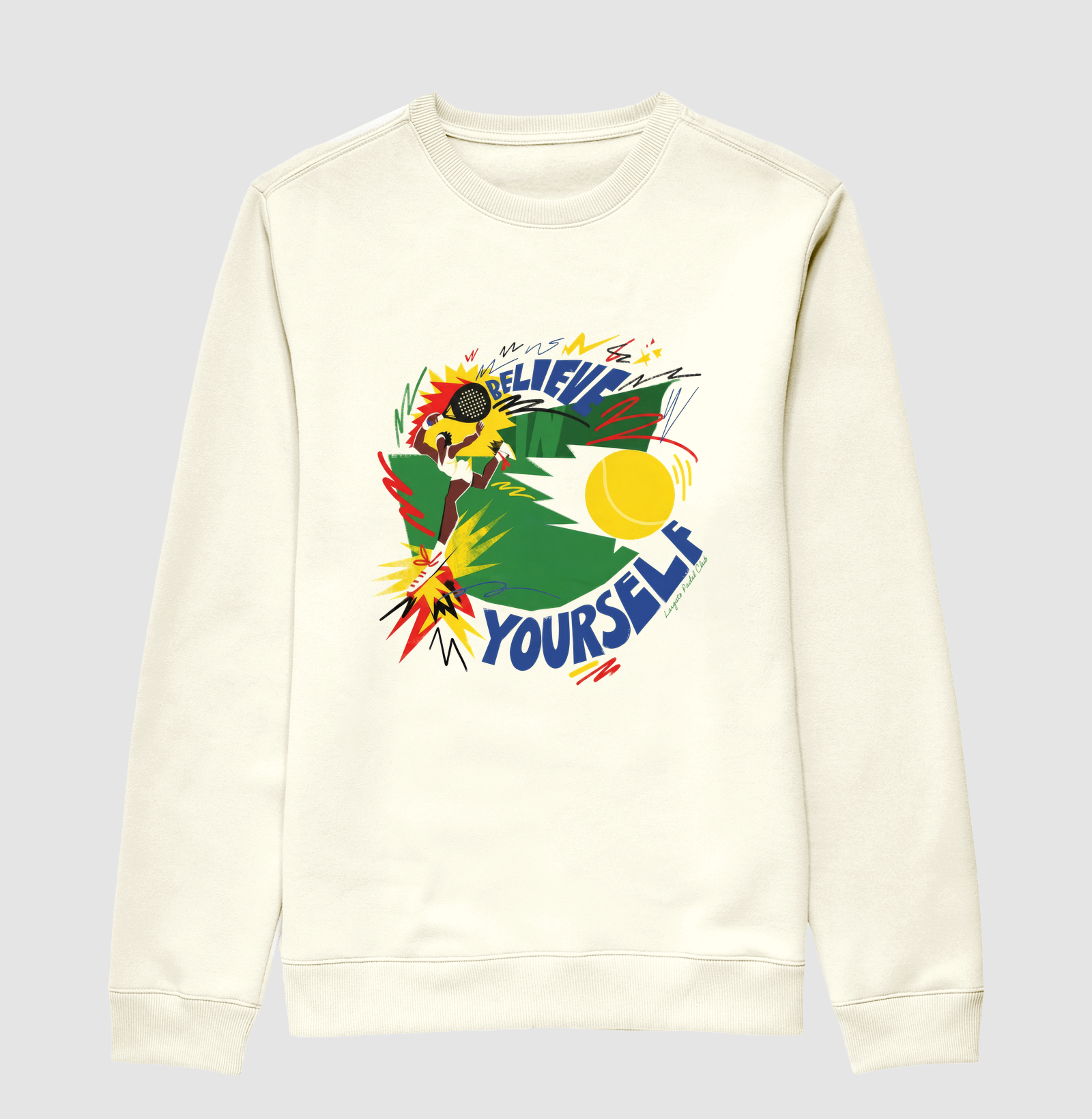 Camiseta Padel Believe In Yourself Retrô - Imagem 2