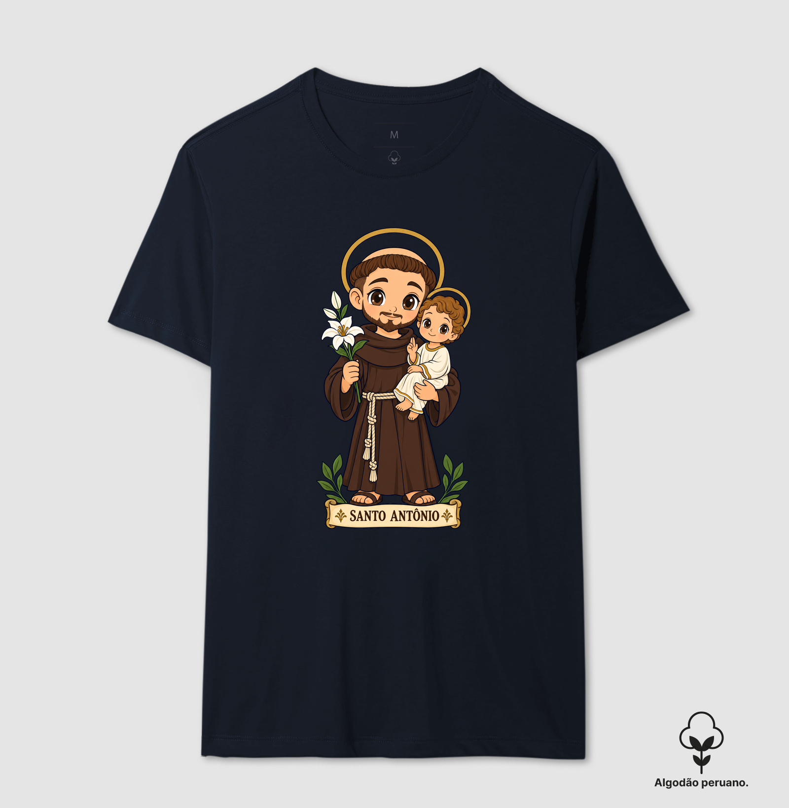 Santo Antonio estilo chibi - Imagem 6