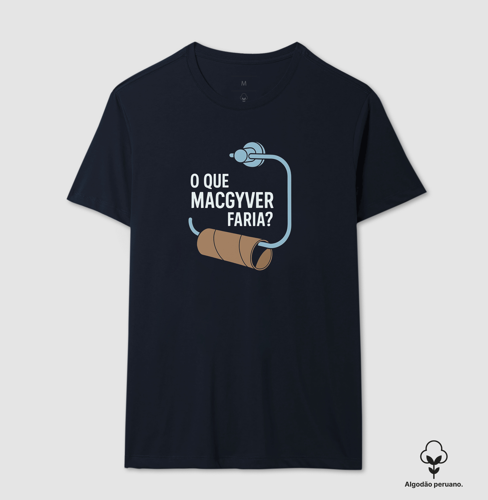Camiseta Algodão Peruano Plano de Emergência - Imagem 4