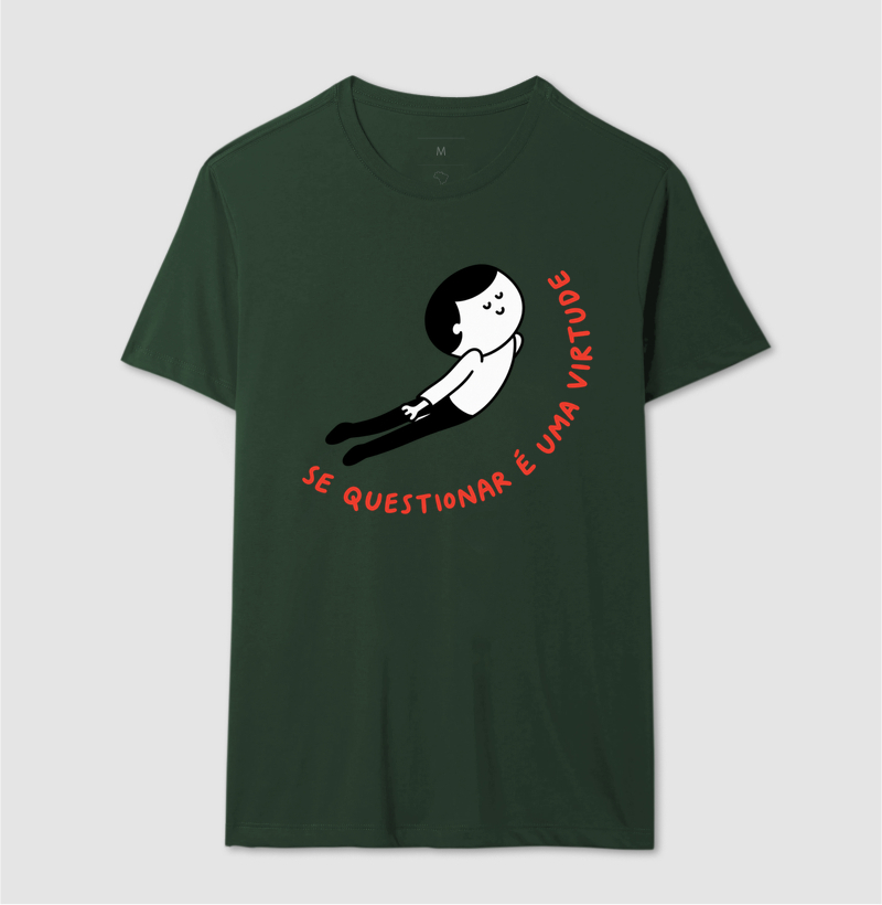 Camiseta Se Questionar É Uma Virtude (estampa G) - Imagem 8