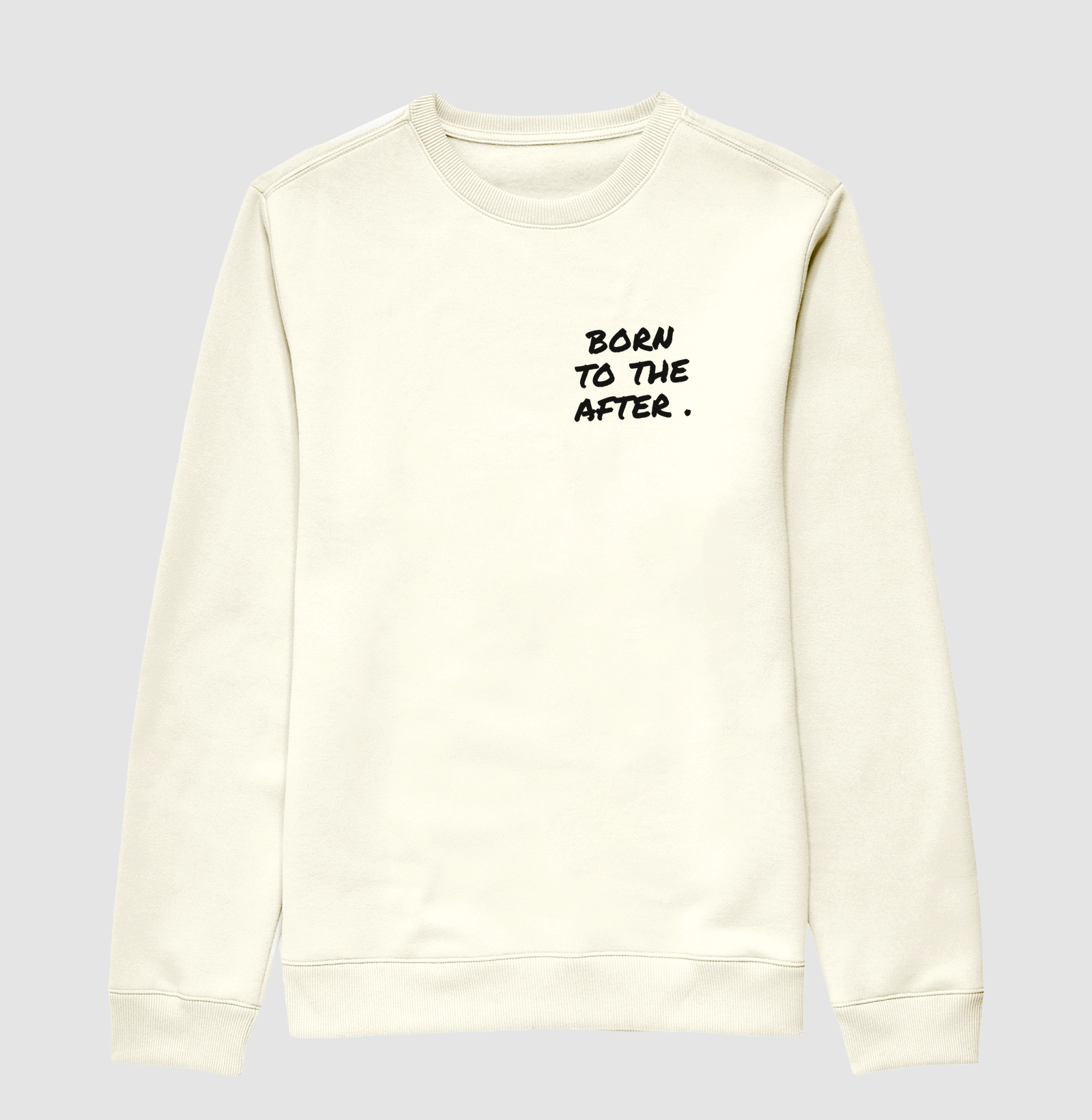 BORN TO THE AFTER — Suéter Moletom - Imagem 3