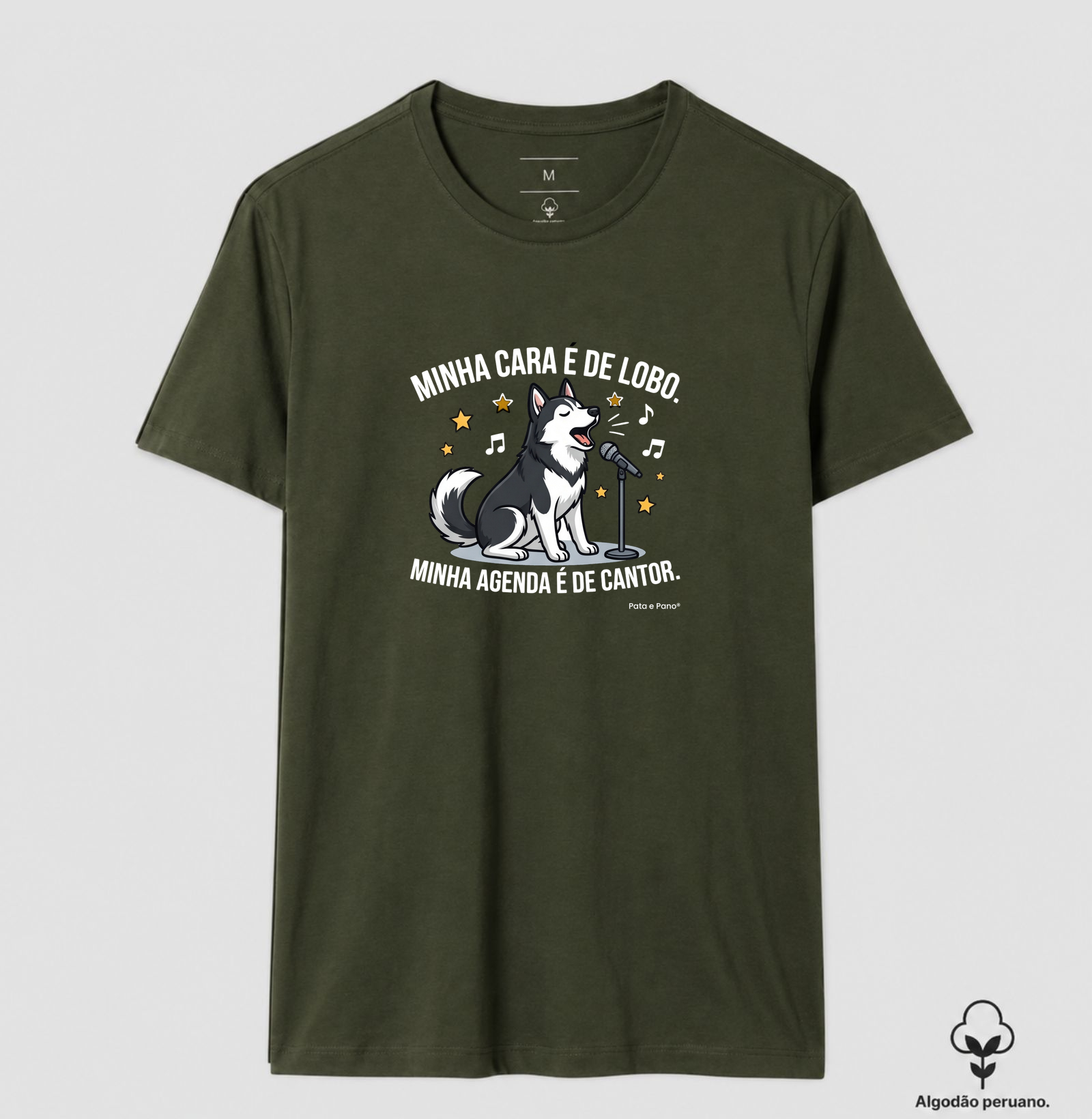 CAMISETA ALGODÃO PERUANO HUSKY CANTOR - Imagem 5