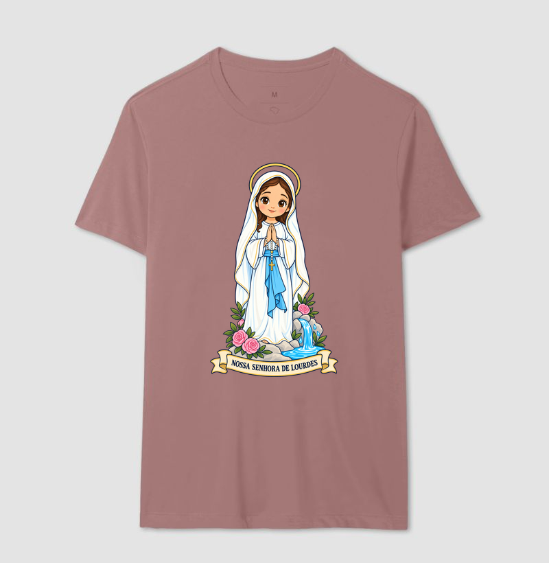 Nossa Senhora de Lourdes estilo chibi - Imagem 14