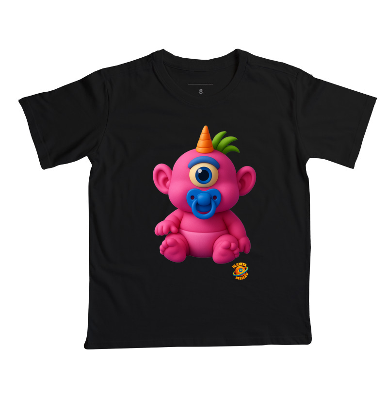 Camiseta Infantil Piléu Palalau – Planeta Beleléu - Imagem 4