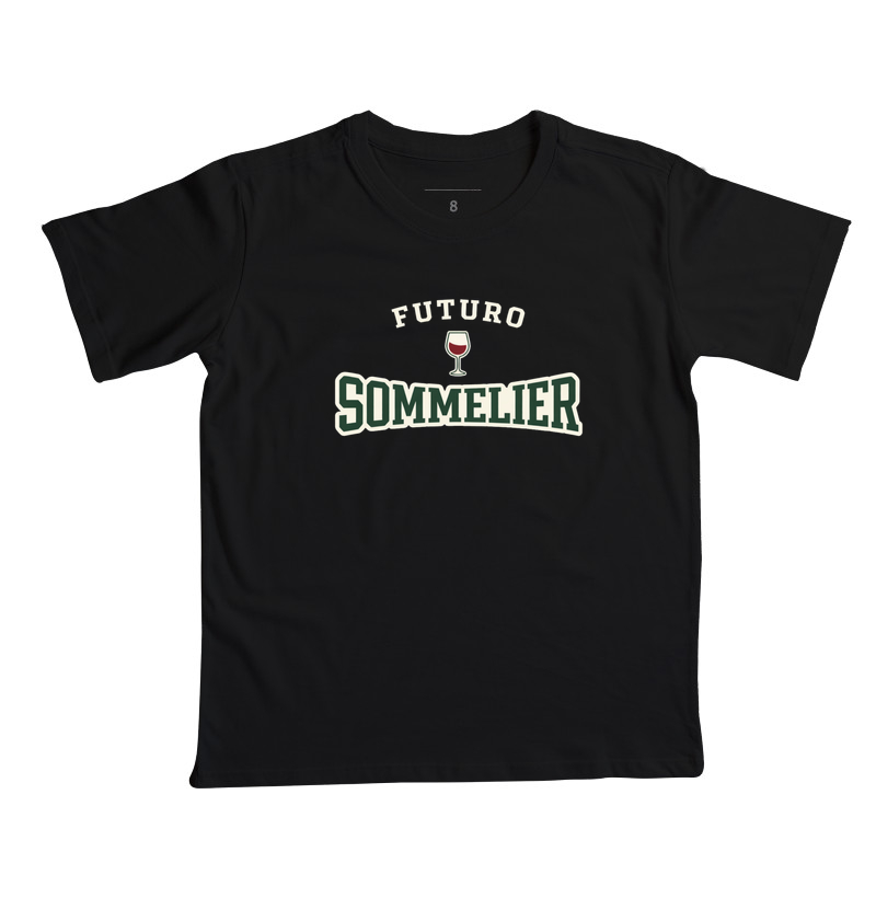 Camiseta Infantil Futuro Sommelier - Imagem 3
