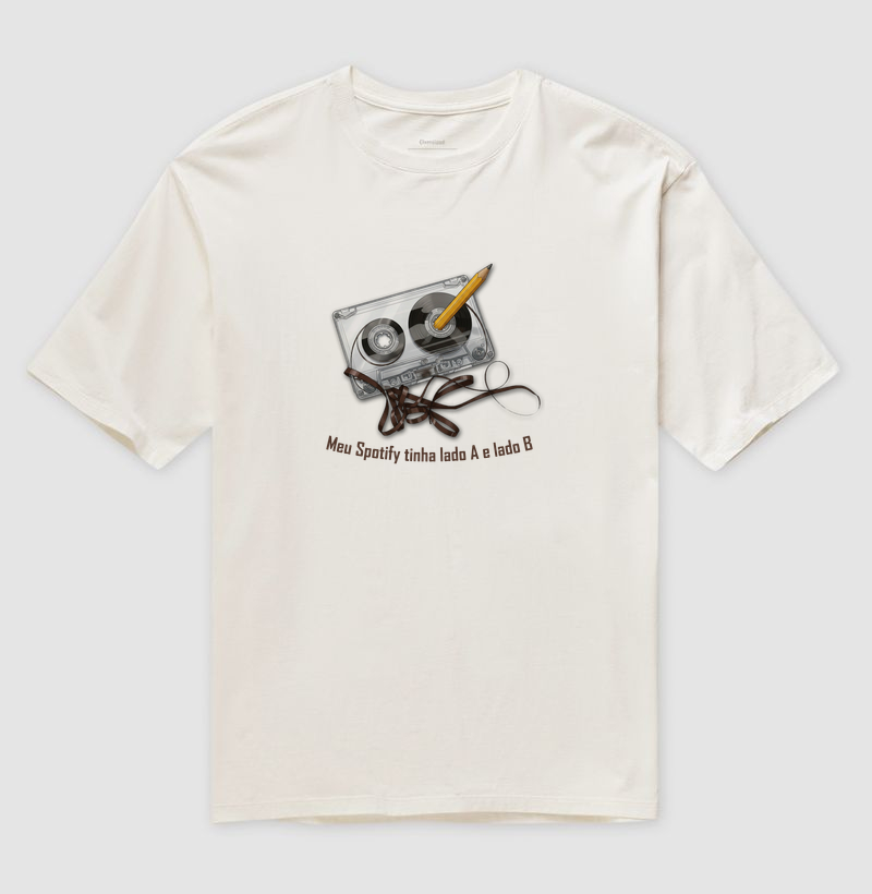 Camiseta Vintage Fita K7 - Imagem 4