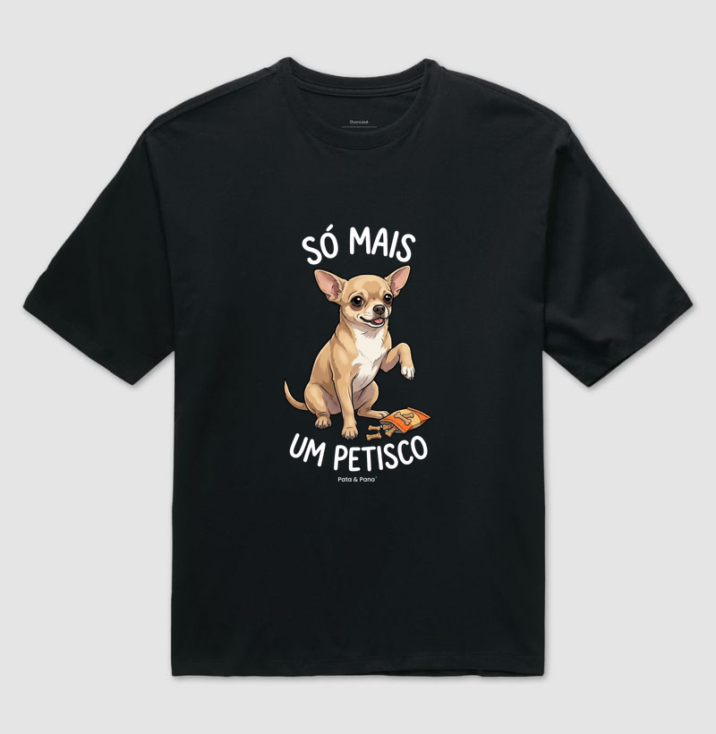 CAMISETA OVERSIZED CHIHUAHUA PETISCO - Imagem 2