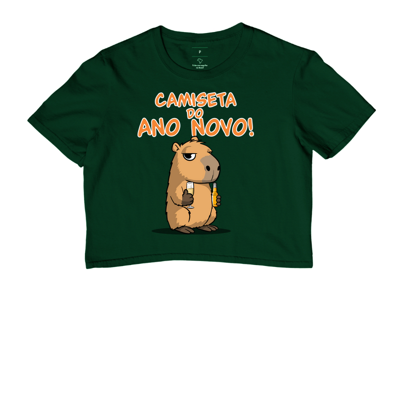 Camiseta Capivara Ano Novo - Imagem 5