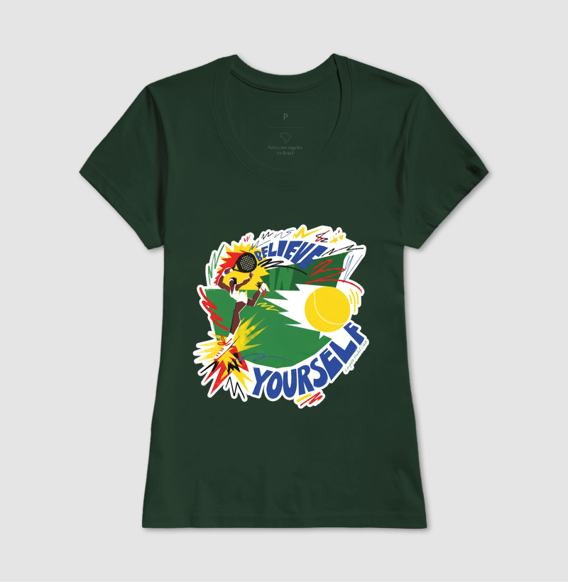 Camiseta Padel Believe in Yourself Smash - Imagem 9
