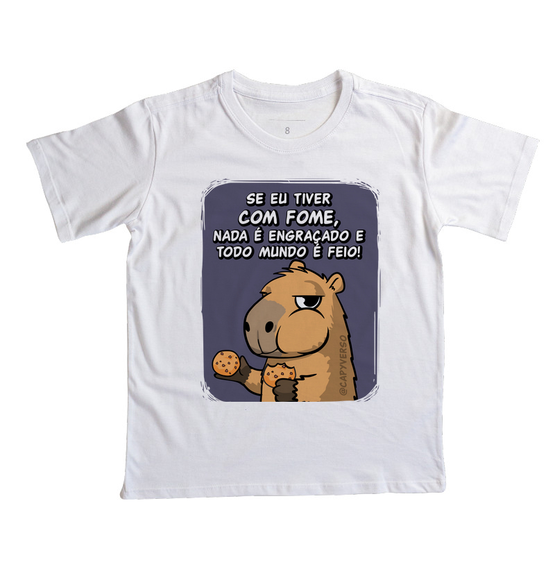 Camiseta Capivara com fome - Imagem 3
