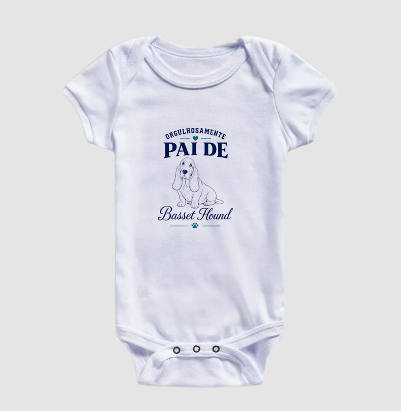 Orgulhosamente Pai de Basset Hound - Imagem 2
