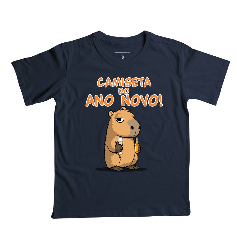 Camiseta Capivara Ano Novo - Imagem 5