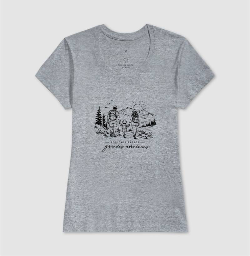 Camiseta Algodão | Pequenos Passos - Grandes Aventuras - Imagem 7