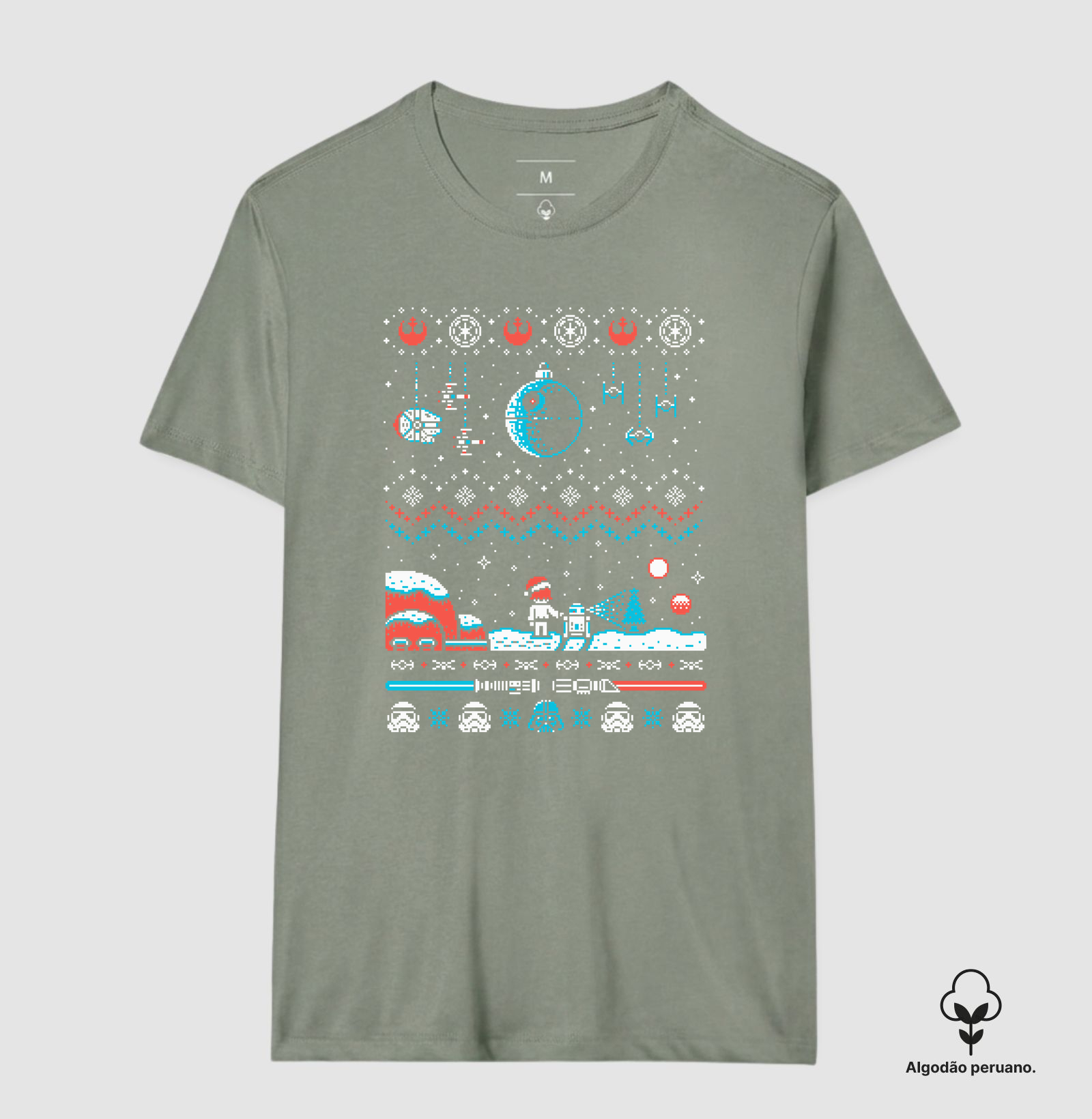 Natal Galáctico Pixel Art - Imagem 5