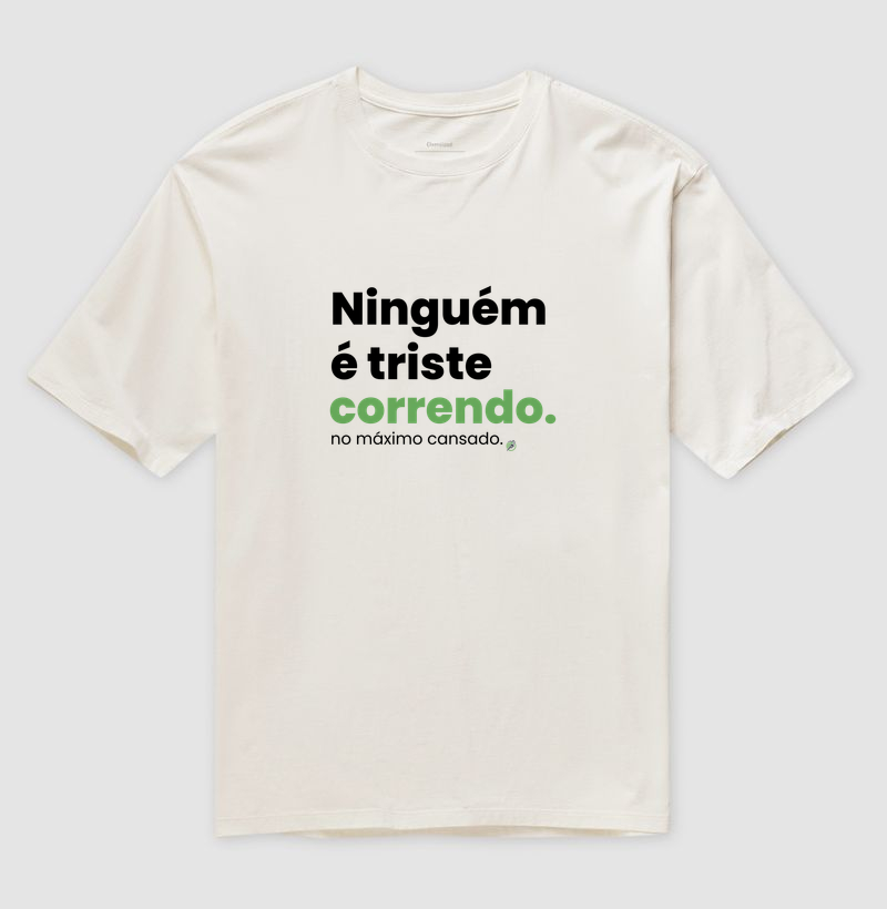 Camiseta Corrida - Ninguém É Triste Correndo - Imagem 4
