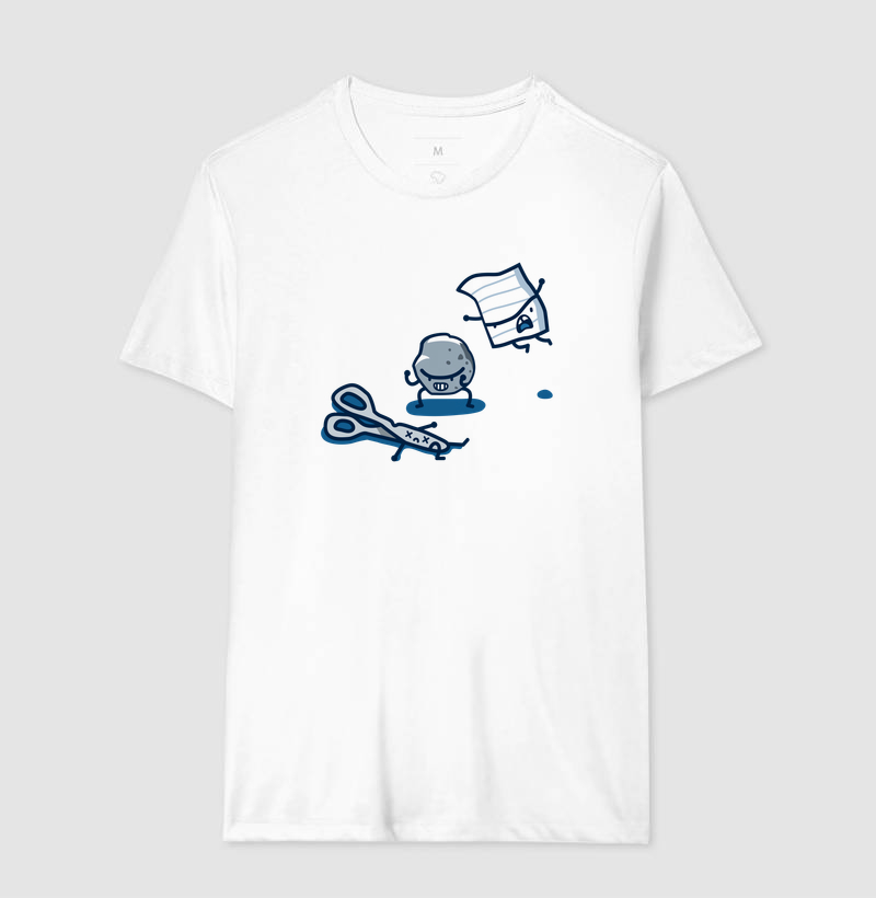 Camiseta Pedra-Papel-Tesoura - Imagem 2