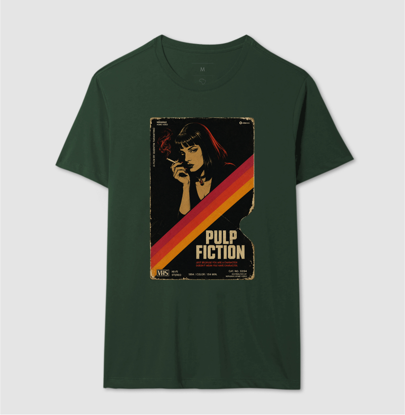 Pulp Fiction — Capa VHS Mia Wallace - Imagem 10