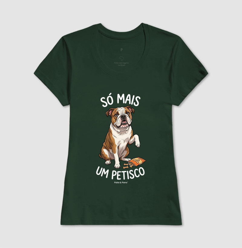 CAMISETA BULLDOGUE INGLÊS PETISCO - Imagem 16
