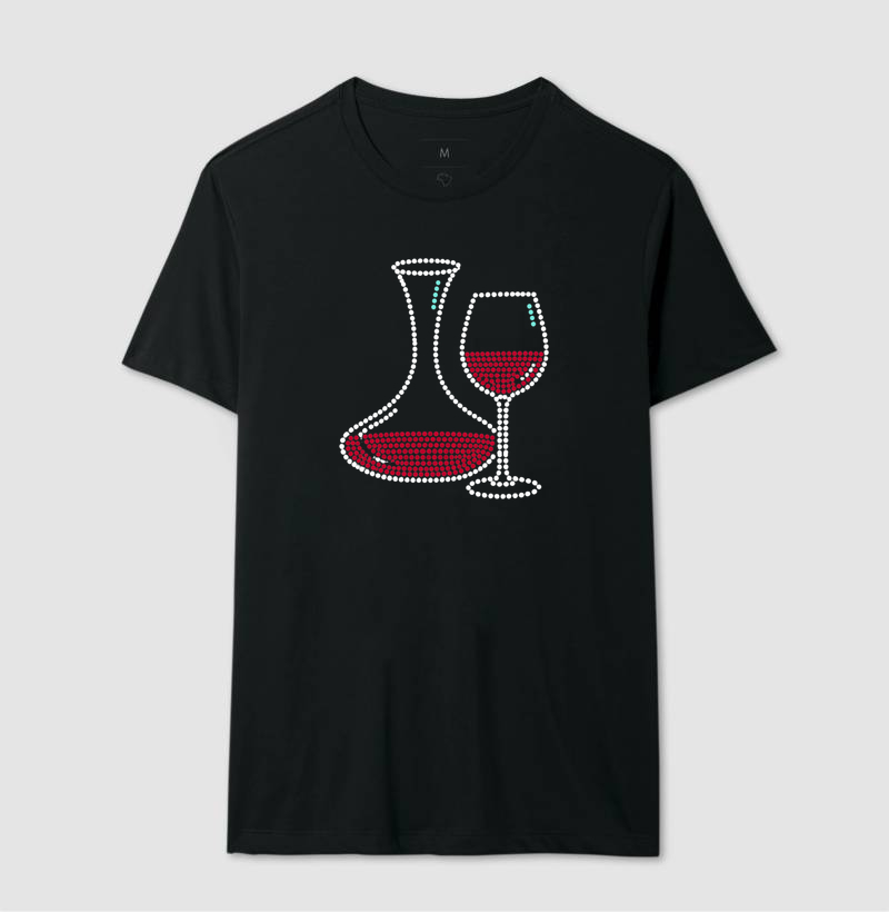 Decanter e Taça de Bolinhas - Imagem 2