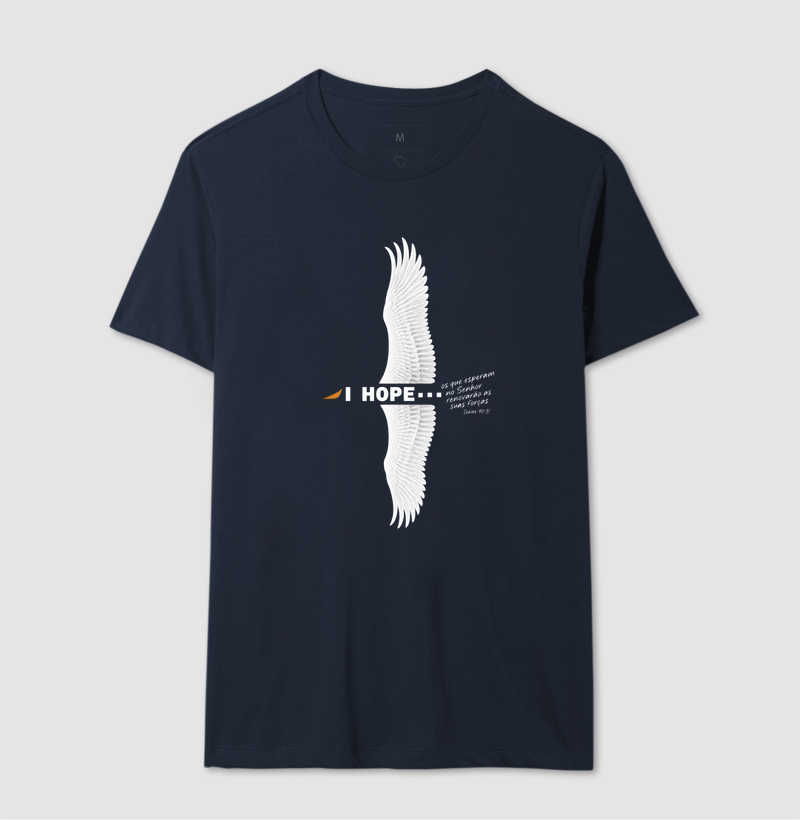 Camiseta Esperança que Renova - Algodão Peruano - Imagem 6