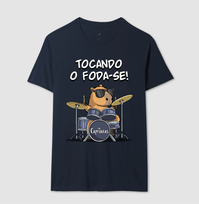 Camiseta Capivara Tocando o Foda-se - Imagem 6