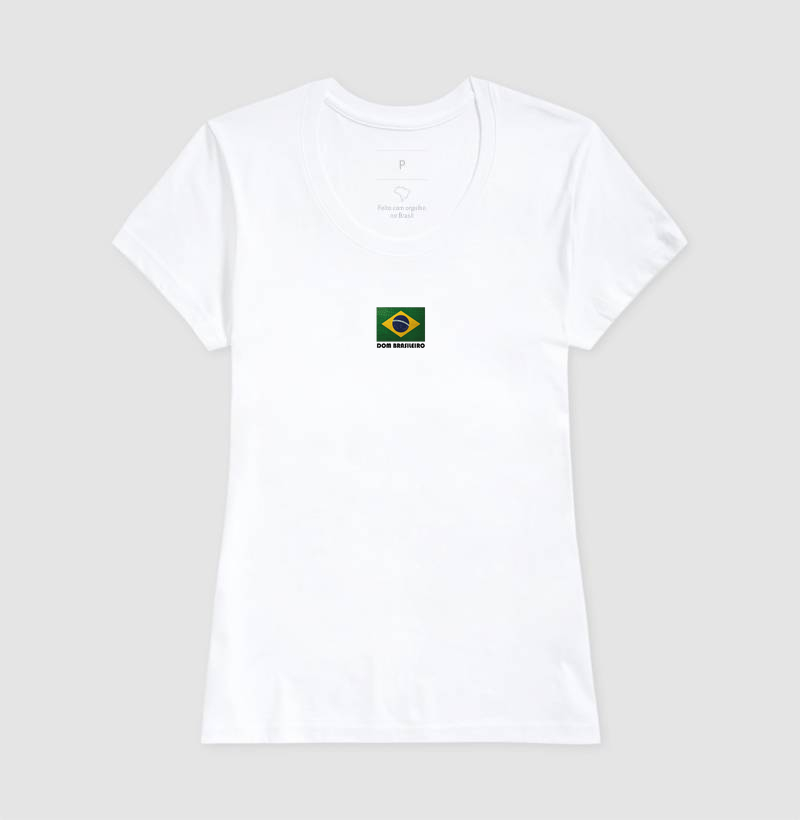 Camiseta DOM BRASILEIRO (feminina) - Imagem 3