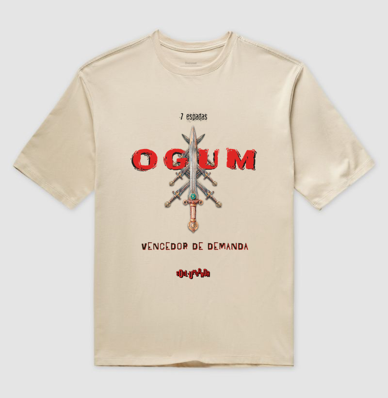 oversized OGUM vencedor de demanda unissex - Imagem 3