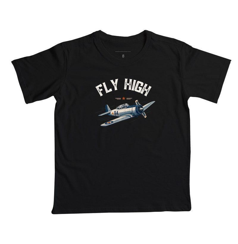 Camiseta Infantil Fly High - Imagem 4