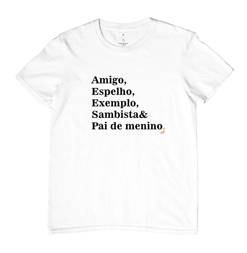 Amigo Espelho Exemplo Sambista Pai de menino - Imagem 4