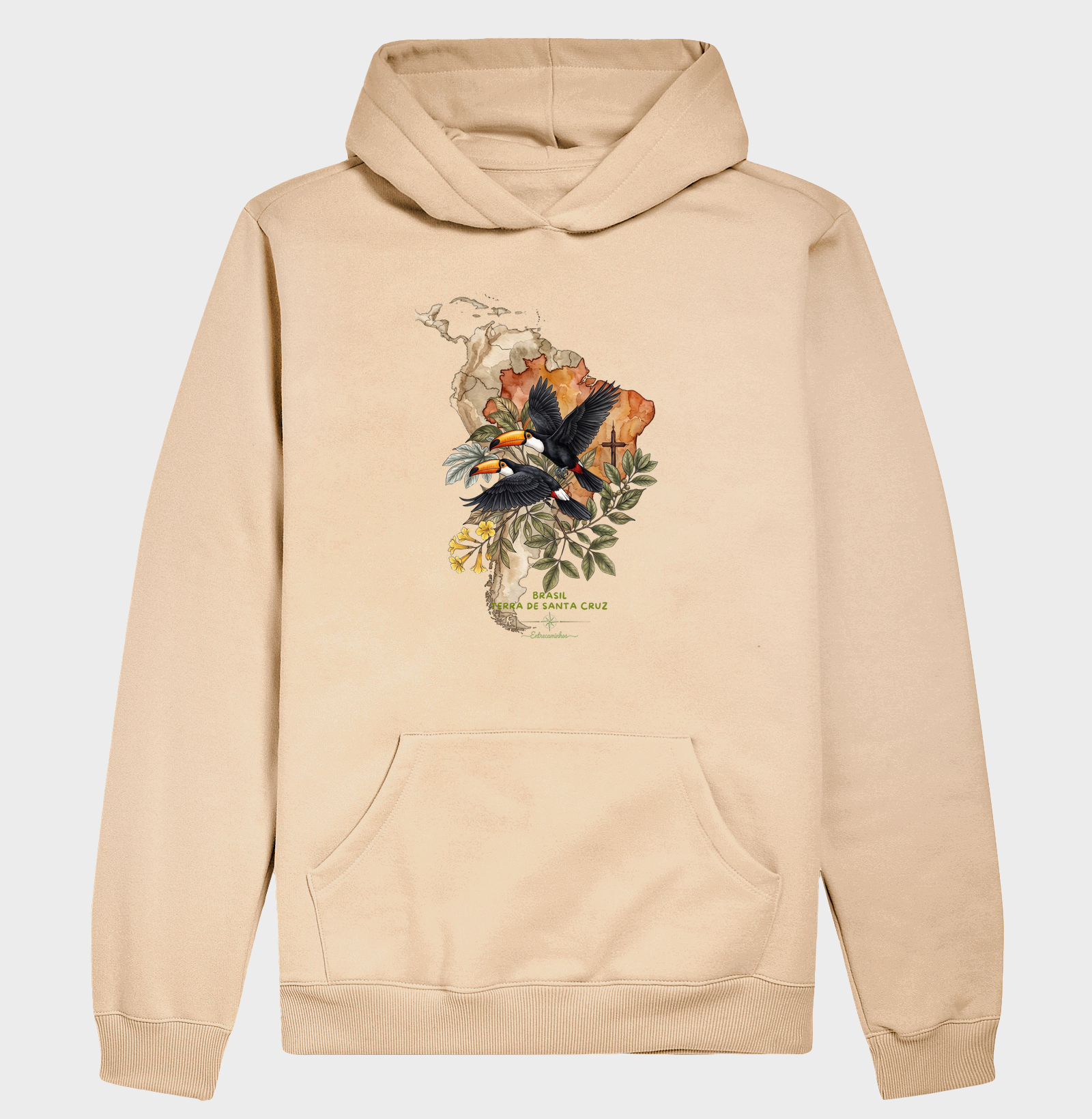 Camiseta Tucanos & Ipê - Brasil Terra de Santa Cruz - Fé, História e Natureza - Imagem 5