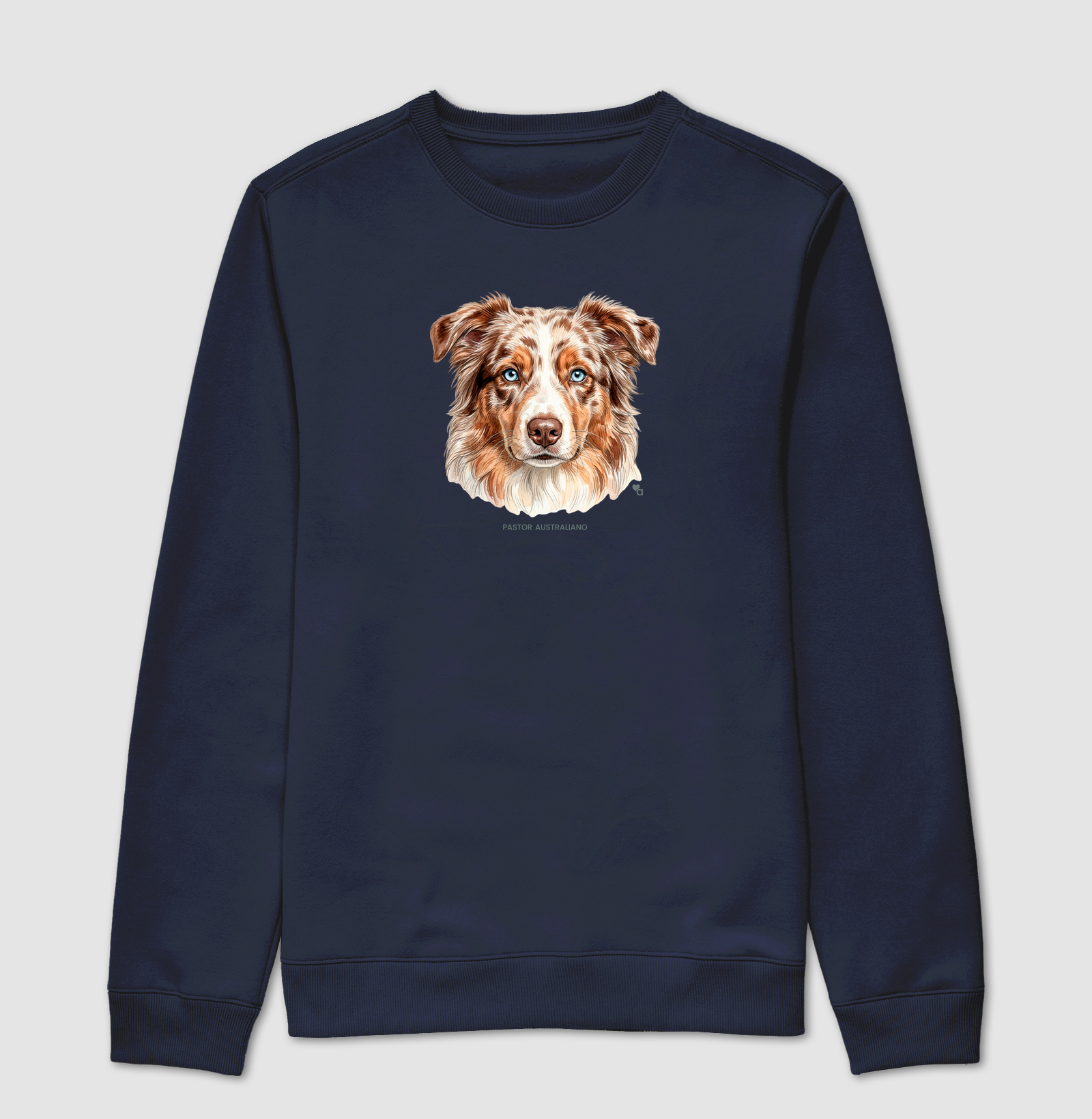 Cães - Pastor Australiano (Red Merle) - Moletom Suéter - Imagem 7