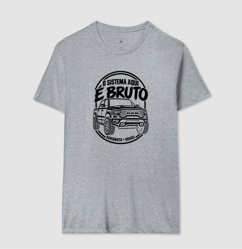 Camiseta O Sistema Aqui é Bruto - Imagem 8